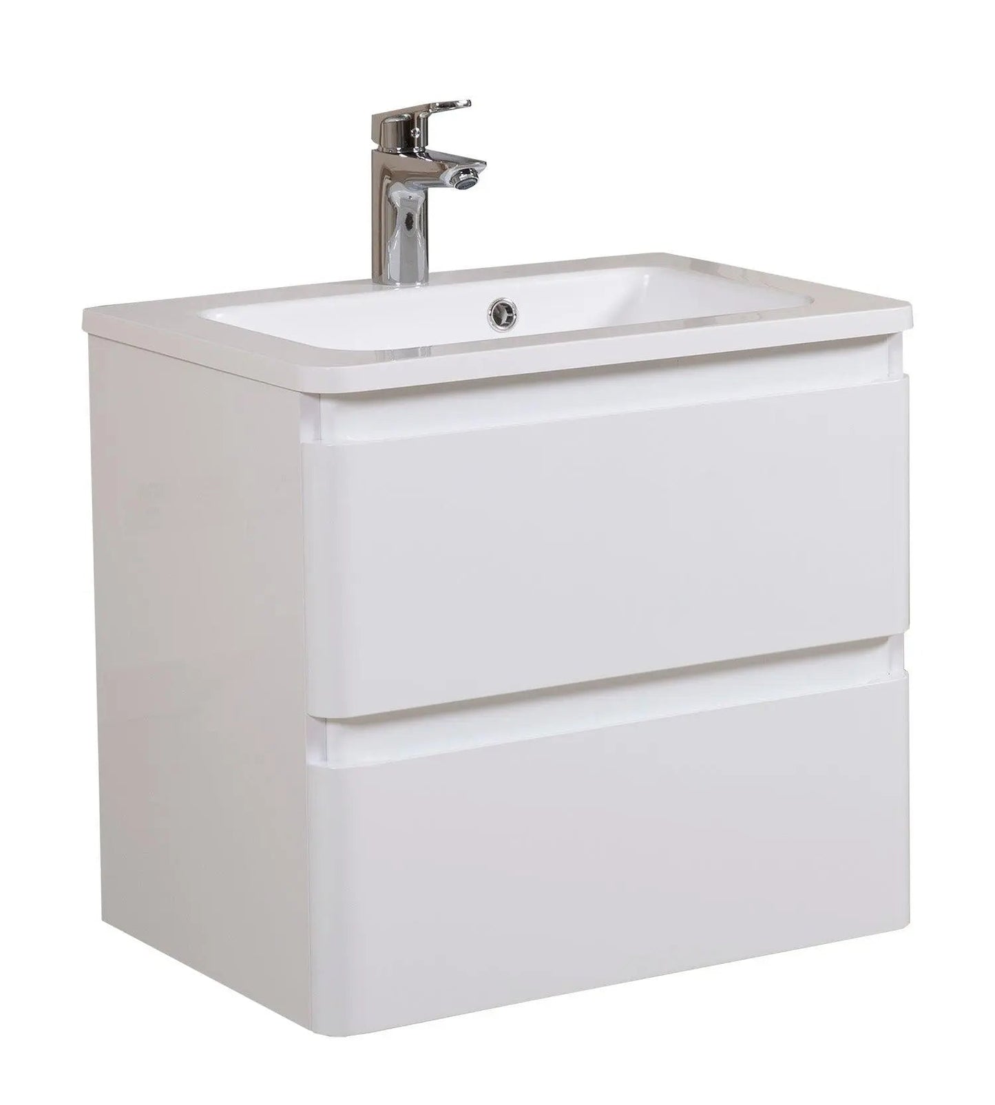 Mobilier de baie suspendat Accent alb AquaRodos