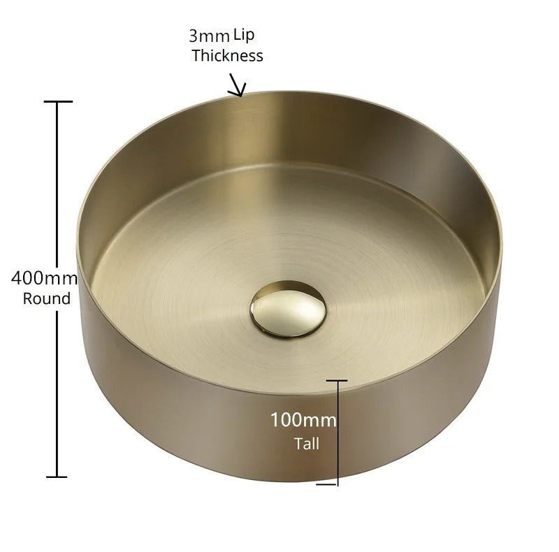 Lavoar Modern din Inox pentru Blat 3811-Rose