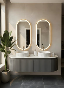 Badmöbel-Set Marble Line – modernes Design und Premium-Funktionalität