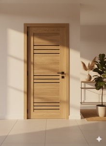 MDF-Innentür Trio BG Nashville Oak