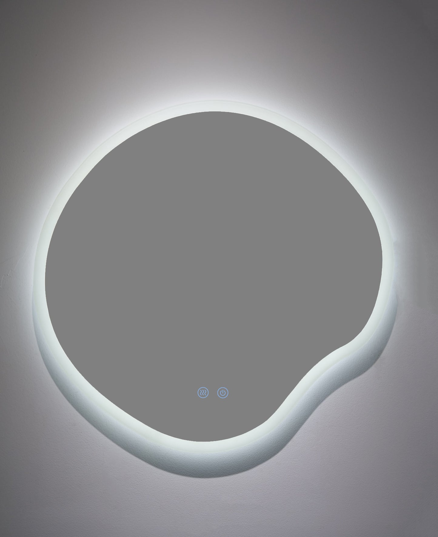 LED-Badezimmerspiegel H-3018 mit organischem Design