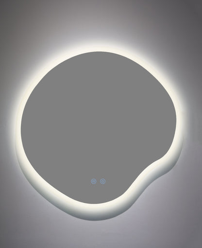 LED-Badezimmerspiegel H-3018 mit organischem Design