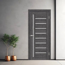 Ușă interior LEGO 07 Dark Oak – complet echipată, cu toc reglabil Omis