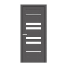 Ușă interior Rino 06 Graphite Silk Mat – complet echipată Omis