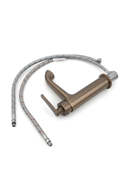 Baterie lavoar baie cu bază și mâner în trepte – B1006A 01