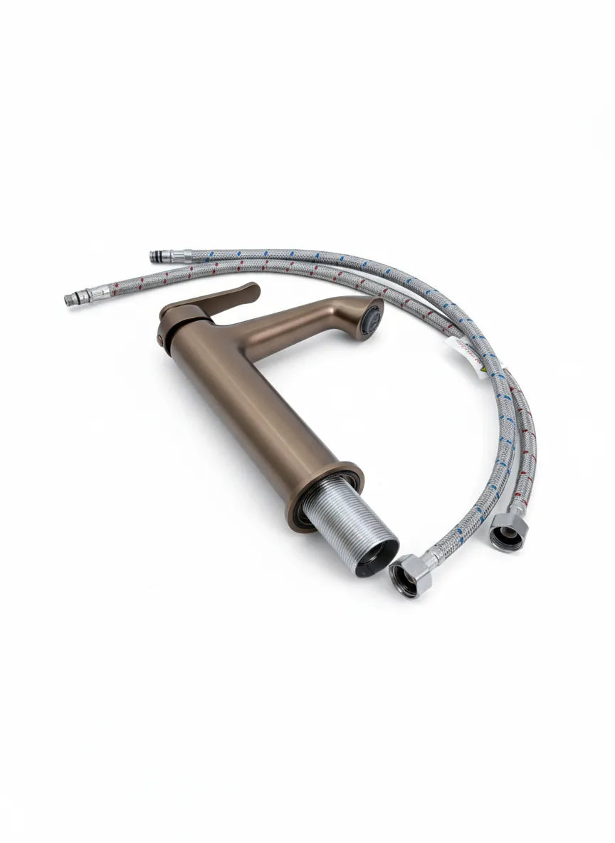 Baterie lavoar baie cu bază și mâner în trepte – B1006A 01