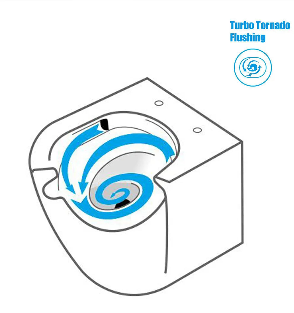 Hänge-WC Rimless – Elegant White