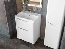 Mobilier de baie suspendat Vista, Alb Aqua Rodos